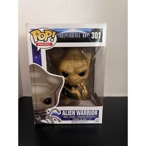 Funko POP! Movies Independence Day ALIEN WARRIOR #301 Vinyl Figure New unopened